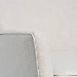 Accent Chairs-Kirkland's Home Upholstered Armchair Ivory