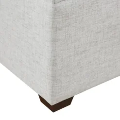 Sofas & Loveseats-Kirkland's Home Upholstered Modular Armless Accent Chair Ivory