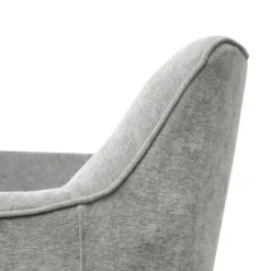 Accent Chairs-Kirkland's Home Upholstered Swivel Glider Accent Chair Gray