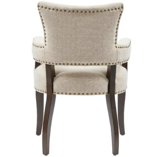 Dining Chairs-Kirkland's Home Upholstered Tufted Dining Chairs, Set Of 2 Ivory