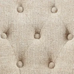 Dining Chairs-Kirkland's Home Upholstered Tufted Dining Chairs, Set Of 2 Ivory