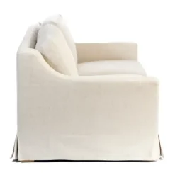 Sofas & Loveseats-Kirkland's Home Upholstered Weekend Sofa Ivory