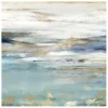 Canvas Art-Kirkland's Home Upon A Clear Ii Canvas Art Print White/Blue/Green