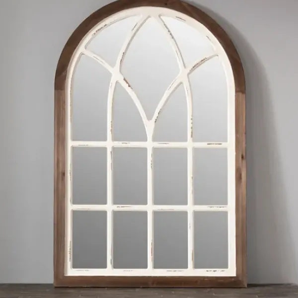 Decorative Mirrors-Kirkland's Home Vail Two-Tone Arch Wall Mirror