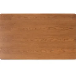 Dining Sets-Kirkland's Home Velvet And Walnut Bench 4-Pc. Dining Set Gray