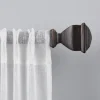 Curtain Rods & Hardware-Kirkland's Home Vine Motif Gold Curtain Rod & Finial Set, 72 In.