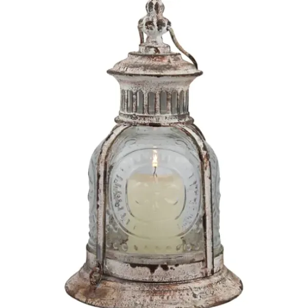 Lanterns-Kirkland's Home Vintage Cafe Lantern, 10 In. White