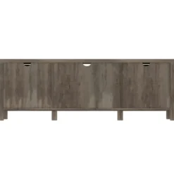Tv Stands & Media Consoles-Kirkland's Home Wash Barn Door Tv Stand Gray