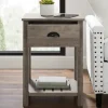 Accent & End Tables-Kirkland's Home Wash Country Accent Table Gray