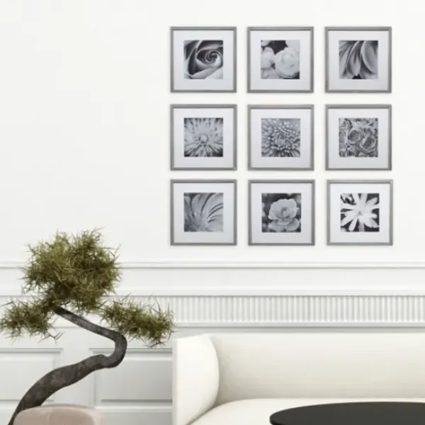 Gallery Wall Frames-Kirkland's Home Wash 9-Pc. Gallery Wall Picture Frame Set Gray