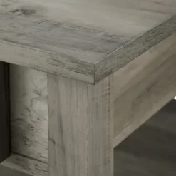 Coffee Tables-Kirkland's Home Wash Square Coffee Table Gray