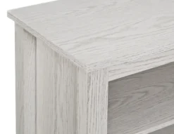 Tv Stands & Media Consoles-Kirkland's Home Washed Wood Tv Stand, 70 In. White