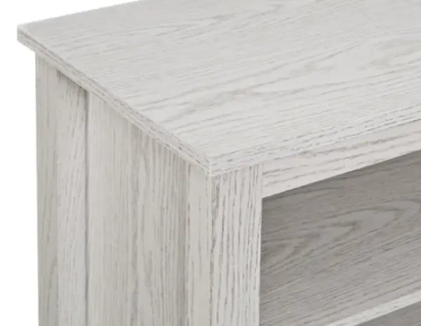 Tv Stands & Media Consoles-Kirkland's Home Washed Wood Tv Stand, 70 In. White