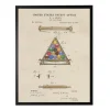Framed Art-Kirkland's Home Watercolor Pool Ball Frame Framed Art Print Tan