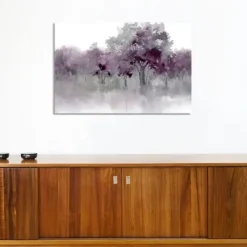 Canvas Art-Kirkland's Home Water'S Edge Ii Giclee Canvas Art Print, 40X26 Purple/White