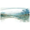 Canvas Art-Kirkland's Home Watery Treeline Giclee Canvas Art Print Blue/White