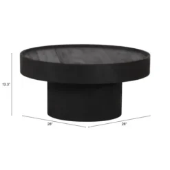 Coffee Tables-Kirkland's Home Watson Wood Coffee Table Black