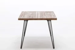 Accent & End Tables-Kirkland's Home Weather Fir Wood And Hairpin Legs Accent Table