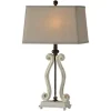 Table Lamps-Kirkland's Home Weathered Cream Harp Table Lamps, Set Of 2 Ivory
