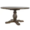 Dining Tables-Kirkland's Home Weathered Pine Wood Dining Table Brown