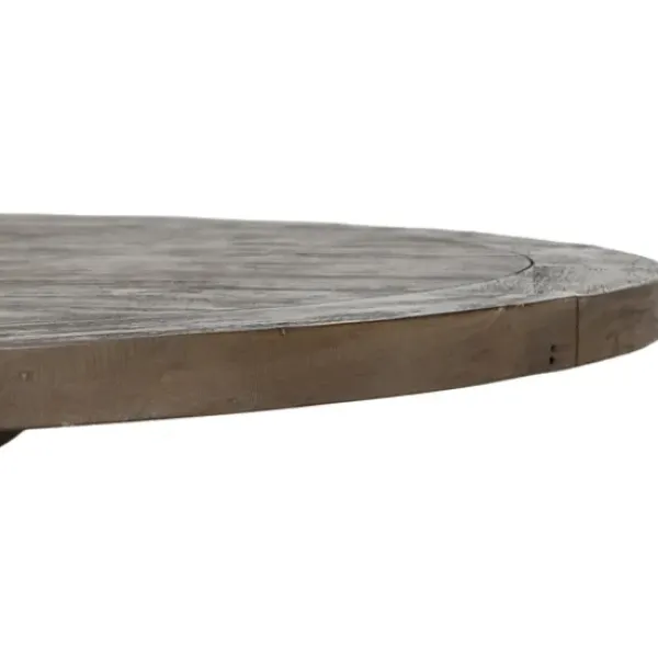 Dining Tables-Kirkland's Home Weathered Pine Wood Dining Table Brown