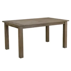 Dining Tables-Kirkland's Home Weathered Pine Wood Dining Table Brown