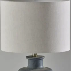 Table Lamps-Kirkland's Home Weathered Stone Jug Table Lamp Tan