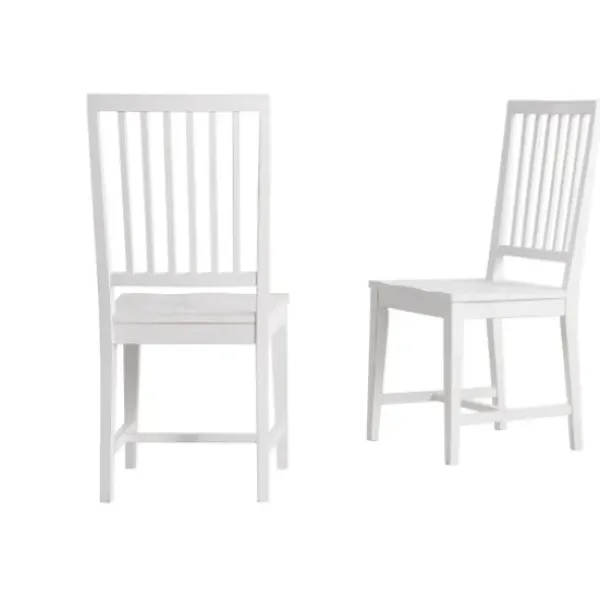 Dining Sets-Kirkland's Home White And Natural Wood X-Frame 5-Pc. Dining Set White/Tan