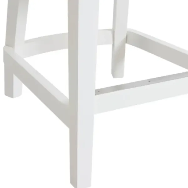 Bar Stools & Counter Height Stools-Kirkland's Home White And Swivel Counter Stools, Set Of 2 Gray