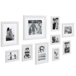Gallery Wall Frames-Kirkland's Home White Bordeaux 10-Pc. Gallery Wall Frame Set