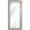 Full Length & Floor Mirrors-Kirkland's Home White Driftwood Framed Leaner Mirror