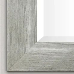 Full Length & Floor Mirrors-Kirkland's Home White Driftwood Framed Leaner Mirror