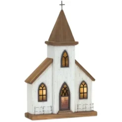 Statues & Figurines-Kirkland's Home White Globe With Gold Linear Base White/Gold