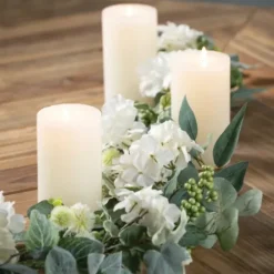 Arrangements & Greenery-Kirkland's Home White Hydrangea Garland White/Green