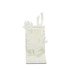 Decorative Accents-Kirkland's Home White Marble And Gold Tic Tac Toe Board White/Gold