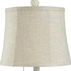 Table Lamps-Kirkland's Home White Resin Swirl Table Lamp Tan