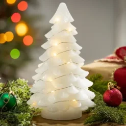 Statues & Figurines-Kirkland's Home White Sea Shell Sphere Crystal Base Statue White/Clear