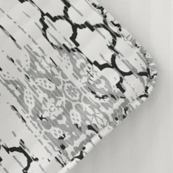 Quilts-Kirkland's Home White Trellis Reversible 3-Pc. King Quilt Set White/Gray