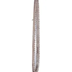 Decorative Mirrors-Kirkland's Home White Washed Abstract Shape Wall Mirror