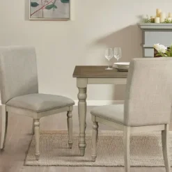 Dining Chairs-Kirkland's Home Whitewashed Martha Stewart Dining Chairs, Set Of 2 Gray