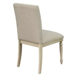Dining Chairs-Kirkland's Home Whitewashed Martha Stewart Dining Chairs, Set Of 2 Gray