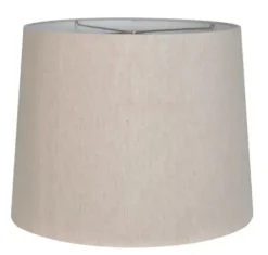 Floor Lamps-Kirkland's Home Whitewashed Silver Trim Floor Lamp Tan