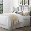 Beds & Headboards-Kirkland's Home Whitley Metal Slat Full/Queen Headboard Black
