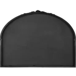 Decorative Mirrors-Kirkland's Home Wide Arch Black Floral Scroll Mirror