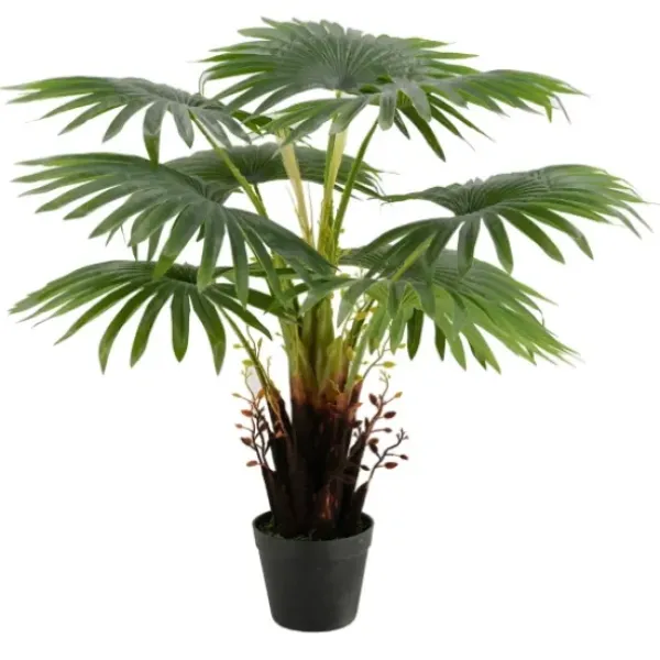 Trees & Topiaries-Kirkland's Home Wide Reach Tree Fern In Black Planter