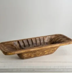 Decorative Bowls & Jars-Kirkland's Home Wide Swirl 2-Pc. Decorative Bowl Set Gold