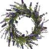 Wreaths-Kirkland's Home Wild Lavender And Greenery Wreath Purple/Green