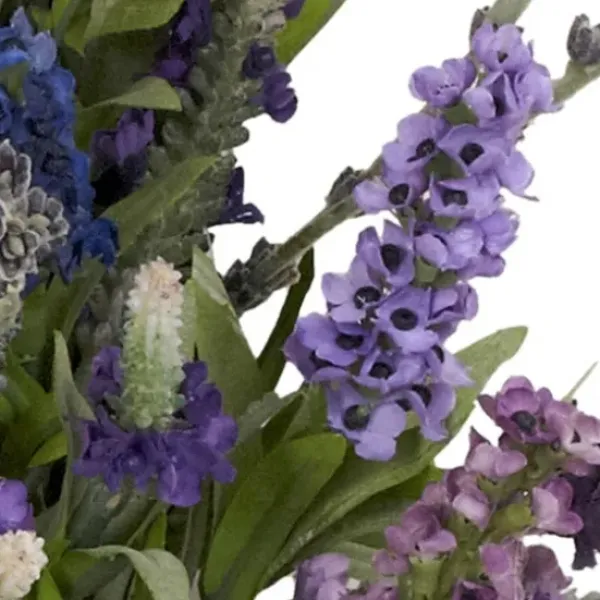 Wreaths-Kirkland's Home Wild Lavender And Greenery Wreath Purple/Green