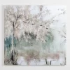 Canvas Art-Kirkland's Home Willow Peace Tree Canvas Art Print Gray/White