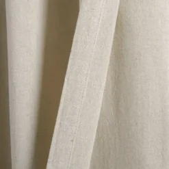 Curtains & Drapes-Kirkland's Home Winter Belmont Blackout Curtain Panel Set, 84 In. White